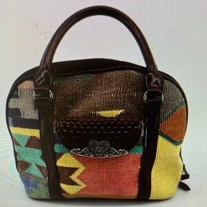 Legacy Brown Satchel with Structured‎ Design